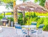 Sunburst Condos Patio at Heated Pool